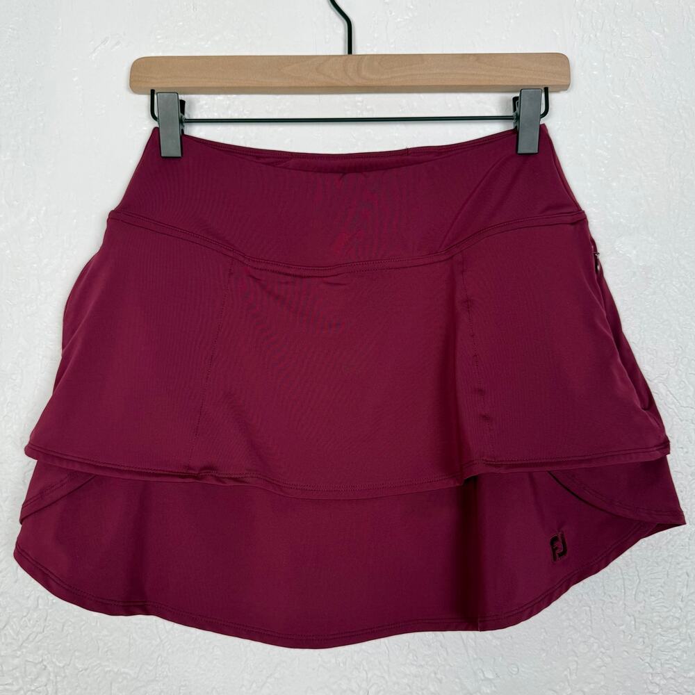 FootJoy Women's Performance Layered Golf Skort in Fig Size XS